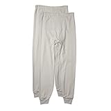 [グンゼ] 長ズボン下 暖かソフト 前あき 2枚組 綿100% メンズ グレー L