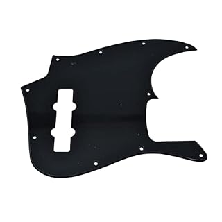 BIPROS Compatible avec gaucher JB Jazz/J Bass Pickguard à gratter pour gaucher avec vis (couleur : blanc perle) - Les Beatles, Paul McCartney, John Lennon, RIngo Starr, George Harrison BIPROS Compatible avec gaucher JB Jazz/J Bass Pickguard à gratter pour gaucher avec vis (couleur : blanc perle) – Image 6