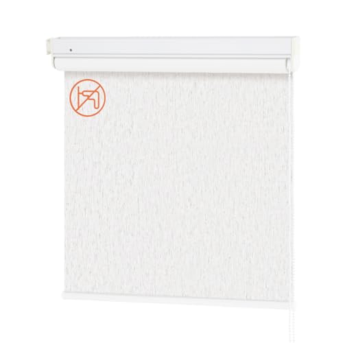 ISSHOGUGU ���[���X�N���[�� �V�^���ς莮 �������n ���[���J�[�e�� 0.5cm�P�ʂŃT�C�Y�I�[�_�[ 1���Ռ� UV�J�b�g �������s�v ���t���ȒP �Ԏd�؂� �ډB�� �Ռ� �f�M �h�� �h�� W151�`170xH30�`120 �A�C�{���[