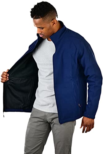 Image of ToBeInStyle Men's Warm and Comfortable Active Zip Up Jackets