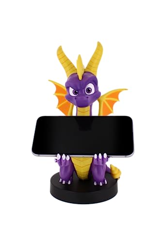 Cable Guys - Spyro The Dragon Gaming Accessories Holder & Phone Holder for Most Controller (Xbox, Play Station, Nintendo Switch) & Phone