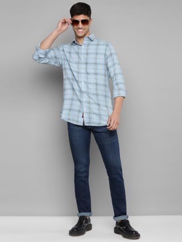 Image of Allen Cooper Slimmy Comfortable Mid Rise Denim Jeans for Men