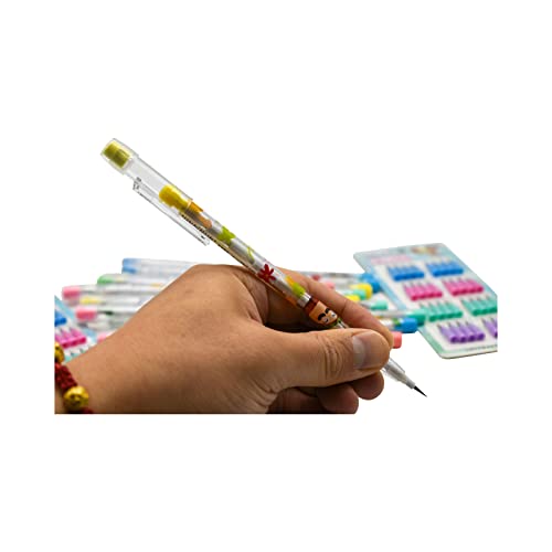 Set 40 lápices apilables sin afilar con 128 minas miniatura 6