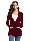 🍀 [Ocasión] Chaqueta de punto mujer larga, moda clásica, perfecta para la vida diaria, oficina, escuela, fiesta, citas, compras, vacaciones, viajes, muy adecuada para primavera, otoño y invierno.