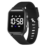 Timever Kids Digital Watches for Boys Girls, Sports Watch with Fitness Tracker, Pedometer, Alarm Clocks, Stopwatch, No App Needed Waterproof Kids Watch, Gift for Teens Student Girls Boys Ages 5-14