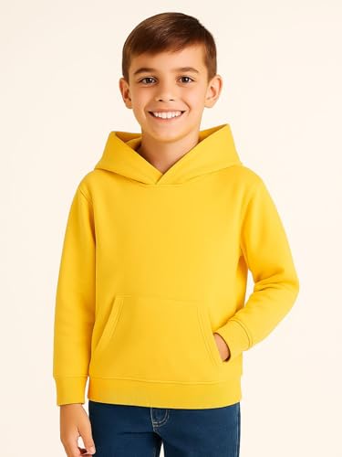 Image of HILEELANG Boy Hoodie Sweatshirt Zip-Up Cotton Casual Pocket Jacket Spring Fall Clothes