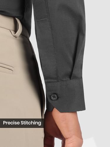 Image of Beyoung Cotton Plain Regular Fit Shirt for Men | Full Sleeve | Formal Shirt | Classic Collar Cotton