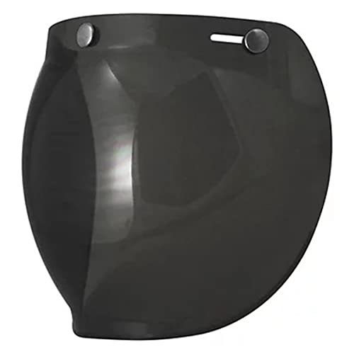 TORC T-50 Retro Open Face Replacement Bubble Shield (Dark Smoke)
