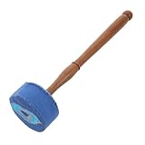 SHOWERORO Tibetan Singing Bowl Mallet with Felt and Hardwood Striker for Spiritual Sound Baths Ceremonial Gatherings Meditation and Healing Practice Tool