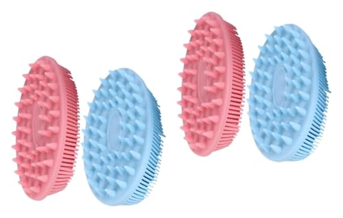 Cepillo de champú masajeador de cuero cabelludo de silicona, cepillo de champú de silicona, masajeador de cuero cabelludo, cepillo de champú exfoliante for cuero cabelludo, masajeador de cuero cabellu