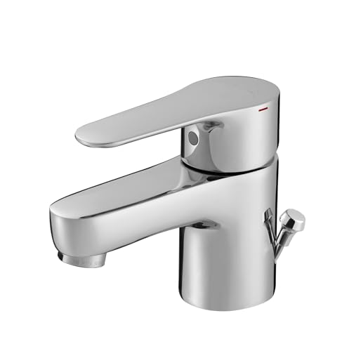mitigeur de lavabo - july - avec vidage métal - chromé - jacob delafon e16027-4d-cp