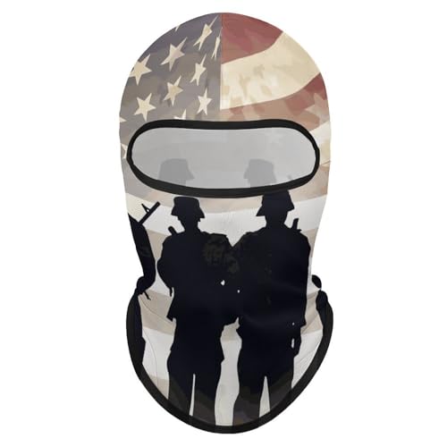 Balaclava máscara de esquí cubre cara completa protección solar para hombres y mujeres miniatura 1