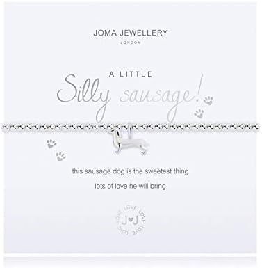 A Little Silly Sausage Charm Bracelet