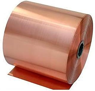 Geeyu ZHaonan-Metal plate 0.1mm 0.2mm 0.3mm 0.5mm 0.8mm 1mm Copper Strip Copper Sheet Copper Plate Skin Red Copper Purple Copper Foil, 1m/lot, Grounding (Color : 0.1mm, Specification : 10mm)