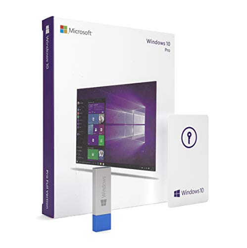 Windows 10 Pro USB 64-Bit | Lifetime License | English Version