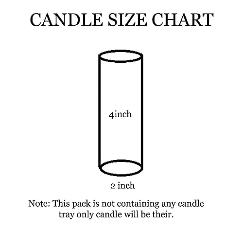 Image of Paraffin Wax Pillar Candles Perfect for Decoration of Dinner, Wedding Parties, Church, Spa, Restaurant, Smokeless Dripless Long Lasting(Set of 3, 4 inches)(Pink)