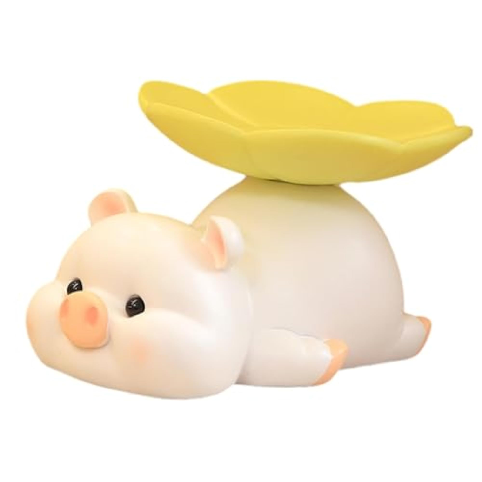 Pig Statue Desk Storage Tray, Modern Candy Dish