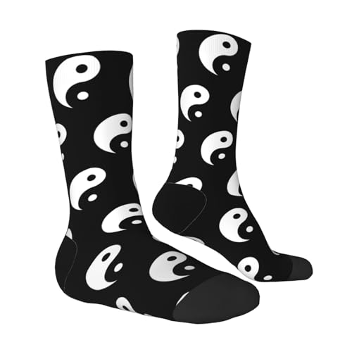 Yin Yang Adult Cotton Crew Socks Men Sock Casual Socks Women Sock3