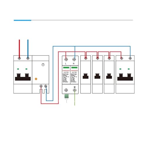 Interface de signal parafoudre 20KA T2 protégeant les réseaux contre les surtensions de foudre - 4