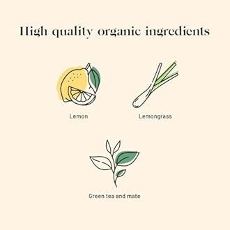 Kusmi Tea Detox - 100 gr Loose Tea Tin - Organic Blend of Green Tea, Mate & Lemon