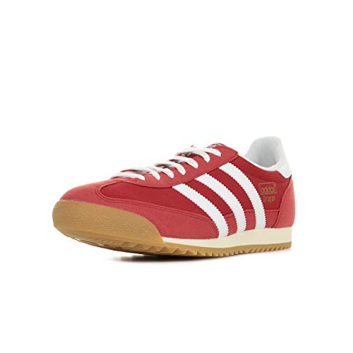 Adidas Homme Dragon OG Chaussures de Fitness, Rouge (Rojpot/Ftwbla/Tincru 000), 42 2/3 EU