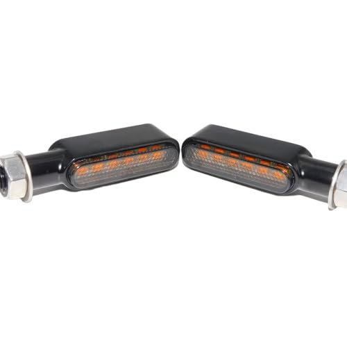 Lampe de clignotant moto pour Street et Touring feu de remplacement anti-vibrations 6 LED