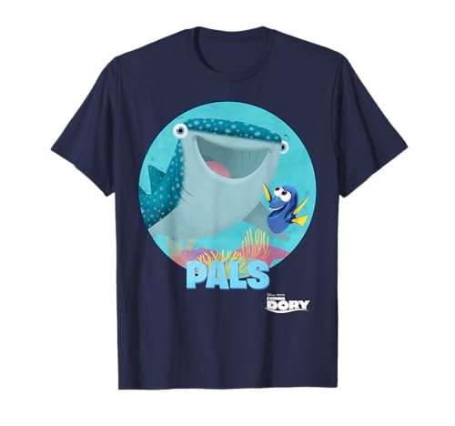 Disney Pixar Finding Dory & Destiny Biggest Fish Pals Logo T-Shirt
