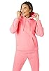 Light & Shade Women's Hooded Soft Touch Ladies Loungewear Hoodie Sweatshirt Top, Pink, XL #1