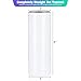 16 Pack Sublimation Tumblers Straight Skinny Tumbler Blanks Bulk 20oz for Heat Transfer, Individual Gift Boxed, Double Wall Insulated Tumbler with Shrink Wrap & Straws