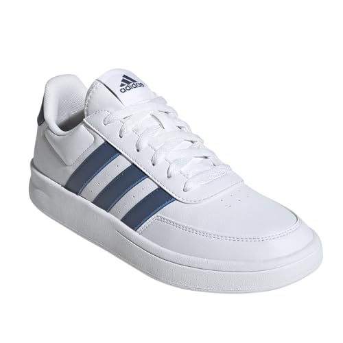 adidas Mens Breaknet 2.0 Lace Up Sneakers Shoes Casual - White2
