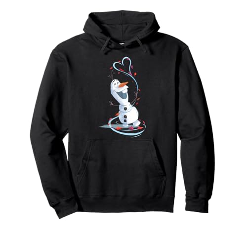 Schneemann Pullover Damen 18 Frozen Olaf Schneemann Herz Pullover Hoodie