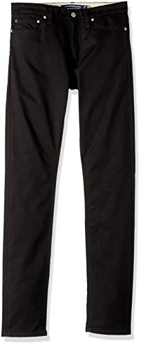 Calvin Klein Jeans Men's 5 Pocket Stretch Cotton Twill Pants, black, 33x30