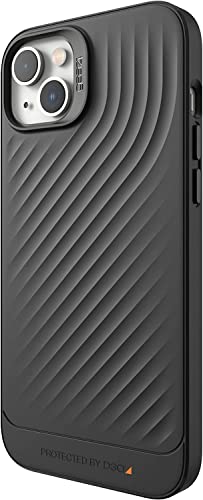 ZAGG Gear4 Copenhagen D30 Coque de Protection Compatible avec iPhone 14 Max, Fine, Anti-Chocs, Anti-Rayures, Chargement sans Fil, Noir