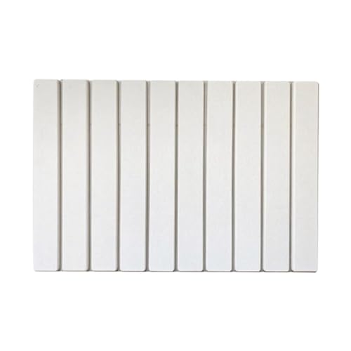 SNGUOQ 1 Almohadilla for secar Platos, Alfombrilla para Cocinas,Mesas De Comedor(White)