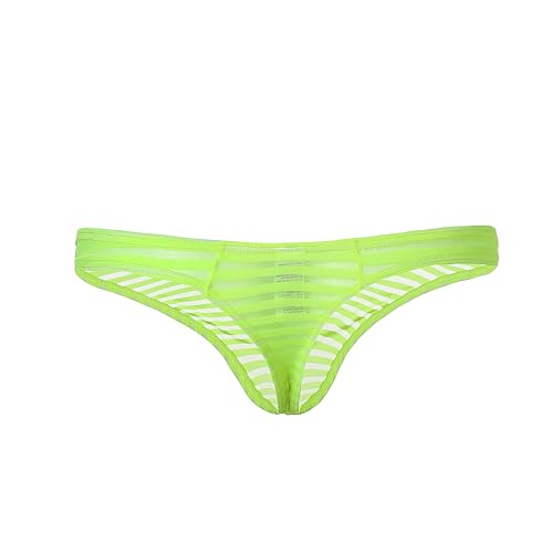 MuscleMate Men's Striped Thong G-String Underwear, Men's Striped Thong G-String Underwear, Breathable and All-day Comfort.4
