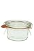 Weck 755 50 Mini Mold 12 Jars W/Glass Lids, 12 Rings, & 24 Clamps
