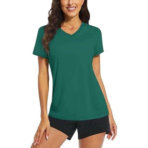 TACVASEN Women's Quick Dry Rash Guard Cover