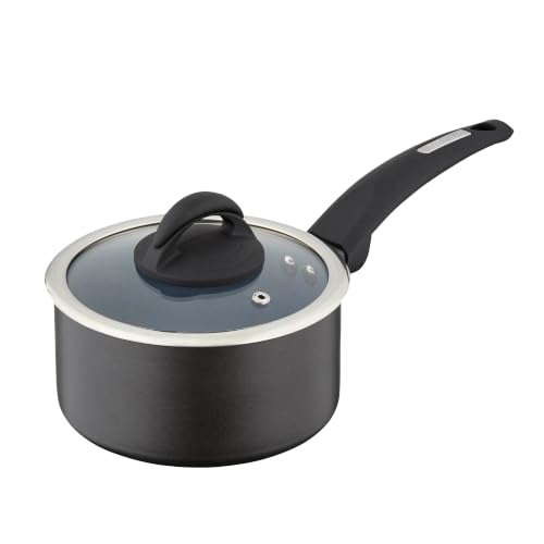 Tower T80356 Cerasure 16 cm Saucepan with Non-Stick Coating Suitable for all Hob Types Graphite
