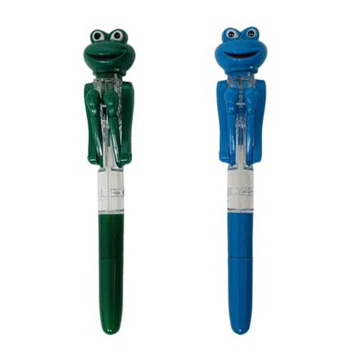 kebit 2 Pcs frog pens cute Gel Ink Pen For