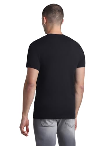 Image of Jack & Jones Men's Cotton Letter Print Slim Fit T-Shirt