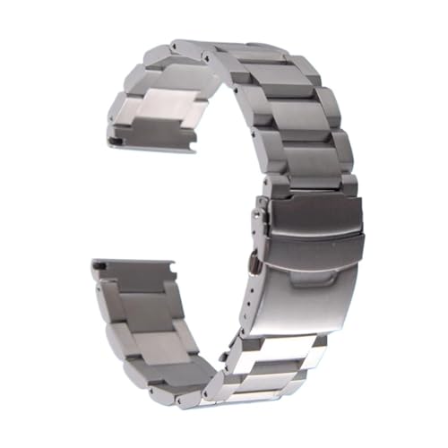 Bracelet montre 22mm acier inoxydable élégant pour homme actif et urbain