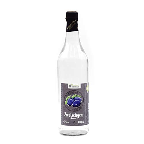 1 Liter Zwetschgenbrand 43% vol. - Brennerei Keßler Cover