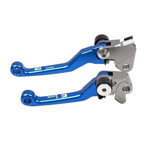 Levier de frein et d'embrayage pivotants CNC pour guidon de moto CR 125 R