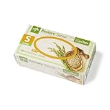 Medline Restore Sense Green Powder-Free Nitrile Exam Gloves with maxOat+, Size Small, Case of 2500