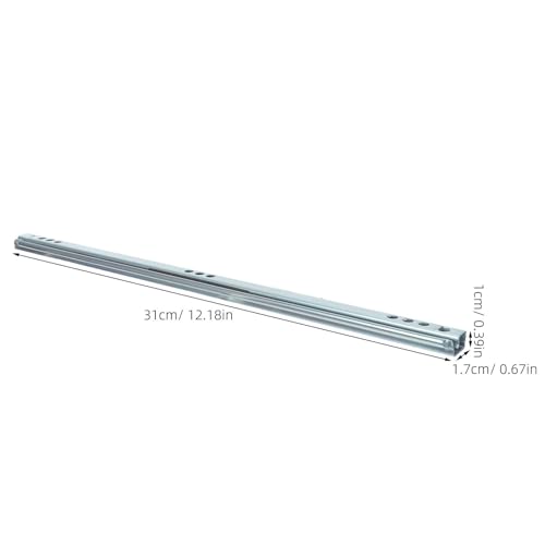 Guías correderas para cajones de 31 cm con rodamiento de bolas suave 3