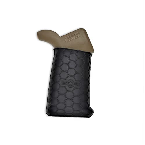 Covert Clutch Universal Tactical Grip Sleeve | The Original Hex Pattern Gun Grip | 100% Made in USA
