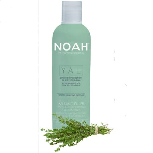 Noah Yal Deep Hydrating Conditioner With Hyaluronic Acid And Thyme For Hair - Organic, Sulfate Free, Anti Frizz, Volumizing, Anti Aging, Detangling Conditioner - 8.5 Fl.oz (250 Ml) #TOP2