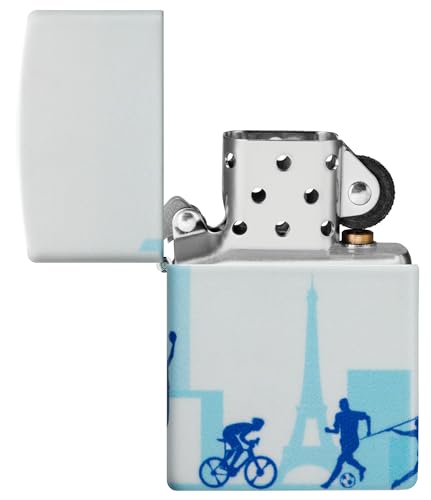 Zippo Sturmfeuerzeug - Multi Sports, 540°, Color Image - Nachfüllbar - Wiederverwendbar - Windfestes Design - Geschenkbox - Made in USA