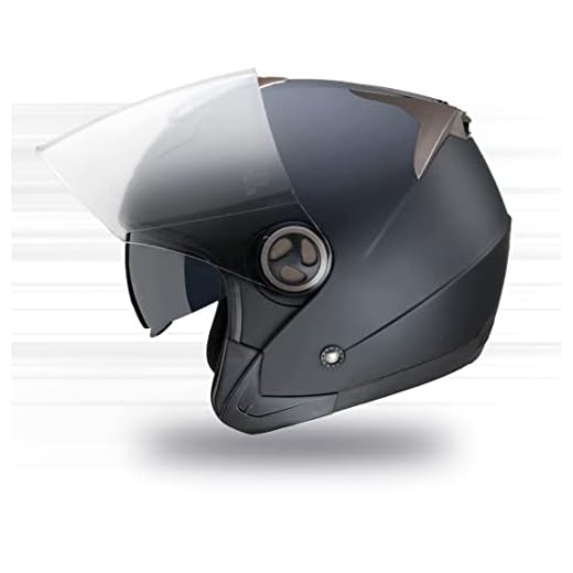 Nat Hut - Casco de Moto Jet para Hombre y Mujer Homologado ECE - Visera Solar y Antiarañazos Integradas - Abierto Ideal para Scooter y Vehículos Todo Terreno - Negro Mate, Talla M (56-58 cm)