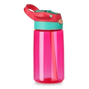 Drinkbeker Draagbare BPA Gratis Geschenken Lek Proof Kinderen Kids Drinkfles 480ml (rood)
